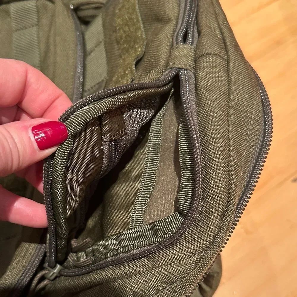 5.11 Army Green Tactical Backpack - Picture 5 of 7